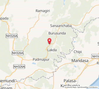 Map of Koipuram, Odisha