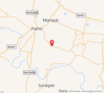 Map of Kokarjaola, Maharashtra