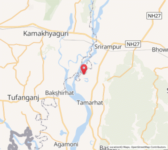 Map of Kokiladanga, West Bengal