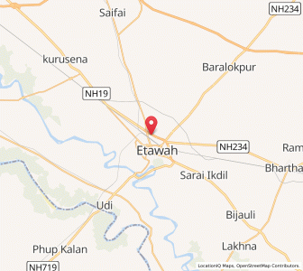 Map of Kokpur, Uttar Pradesh
