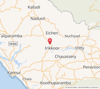 Map of Kolantha, Kerala