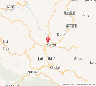 Map of Kolardanda, Uttarakhand