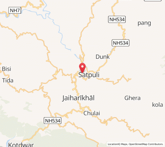 Map of Kolargaon, Uttarakhand