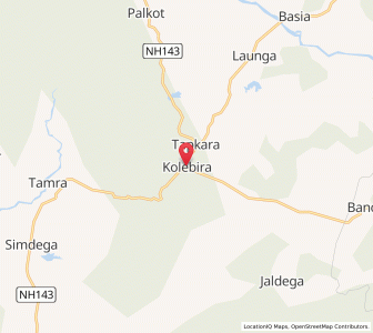 Map of Kolebira, Jharkhand