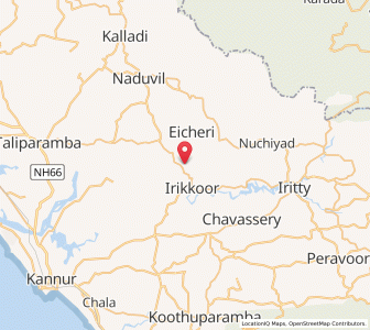 Map of Kolentha, Kerala