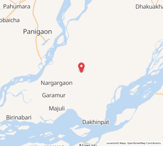 Map of Koliagaon, Assam