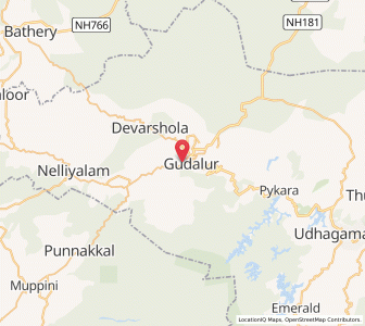 Map of Kollivayal, Tamil Nadu