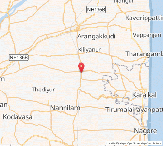 Map of Kollumangudi, Mizoram
