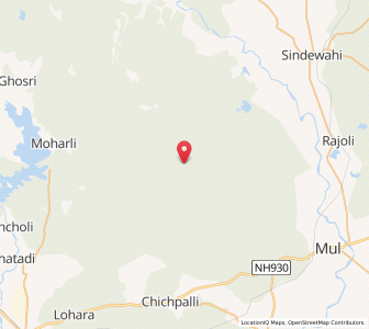 Map of Kolsa, Maharashtra