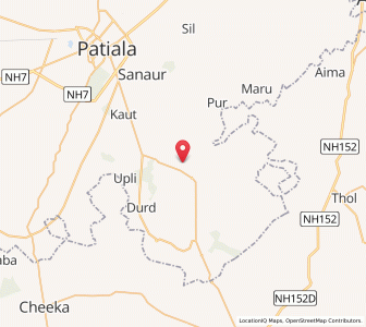 Map of Kolu Majra, Punjab