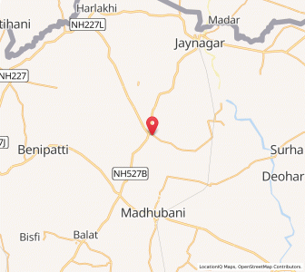 Map of Koluahi, Bihar