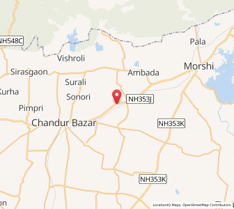 Map of Kolwihir, Maharashtra