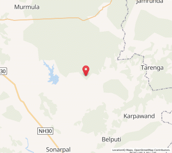 Map of Komar, Andhra Pradesh