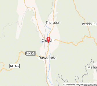 Map of Komatlapeta, Odisha