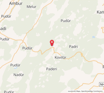 Map of Komattiyur, Tamil Nadu