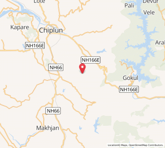 Map of Kond, Maharashtra