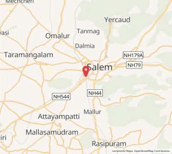 Map of Kondalampatti, Tamil Nadu