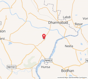 Map of Kondalwadi, Maharashtra