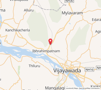 Map of Kondapalle, Andhra Pradesh