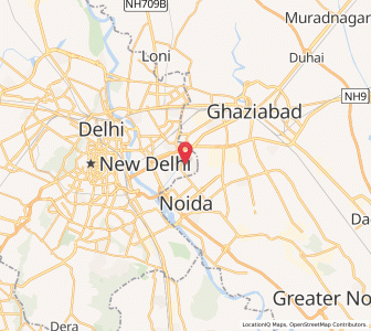 Map of Kondli, Delhi