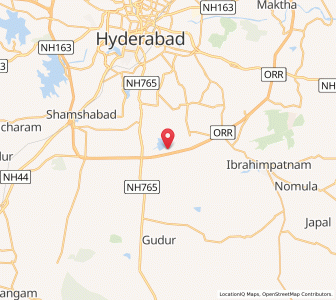Map of Kongara, Andhra Pradesh