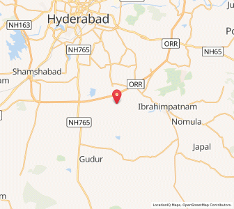 Map of Kongarkala, Andhra Pradesh