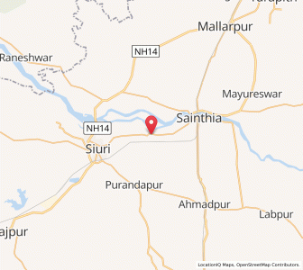 Map of Konri, West Bengal