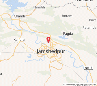 Map of Kopali, Jharkhand