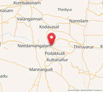 Map of Koradachcheri, Tamil Nadu