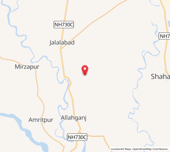 Map of Korari, Uttar Pradesh