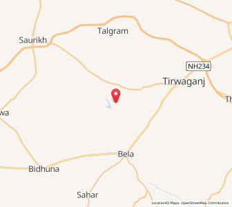 Map of Korerihar, Uttar Pradesh
