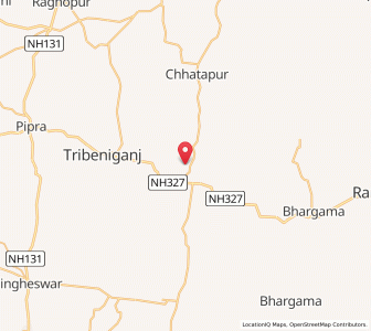 Map of Koriapatti, Bihar