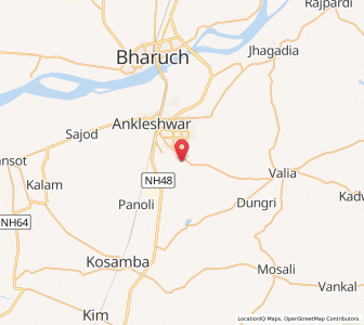 Map of Kosamri, Gujarat
