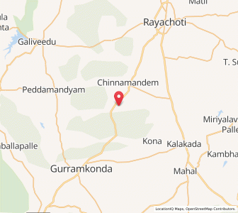 Map of Kosapuram, Andhra Pradesh