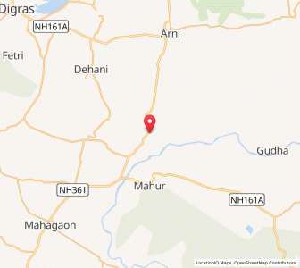 Map of Kosdani, Maharashtra