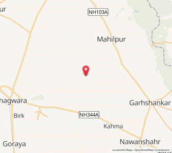 Map of Kot Fatuhi, Punjab