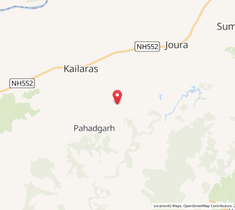 Map of Kot Sarthara, Madhya Pradesh