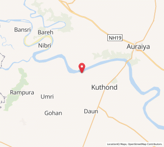 Map of Kota Diwara, Uttar Pradesh