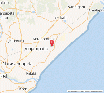 Map of Kotabommali, Andhra Pradesh