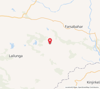 Map of Kotba, Chhattisgarh