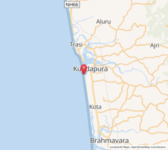 Map of Kotekere, Karnataka