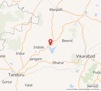 Map of Kotepalli, Andhra Pradesh