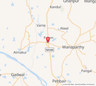 Map of Kothakota, Andhra Pradesh
