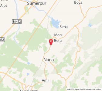 Map of Kothar, Rajasthan