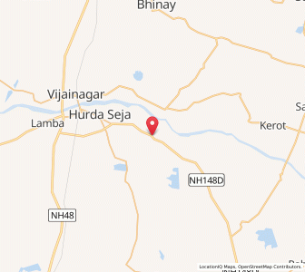 Map of Kothiyan, Rajasthan