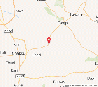 Map of Kotkhawda, Rajasthan