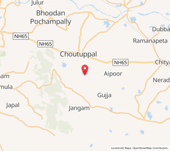 Map of Kotlapur, Andhra Pradesh