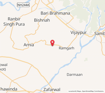Map of Kotli Takaliyan, Kashmir