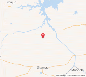 Map of Kotra Bahadur, Rajasthan