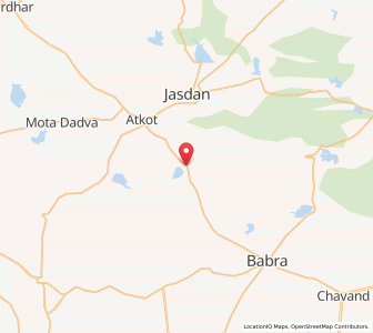 Map of Kotra Pitha, Gujarat